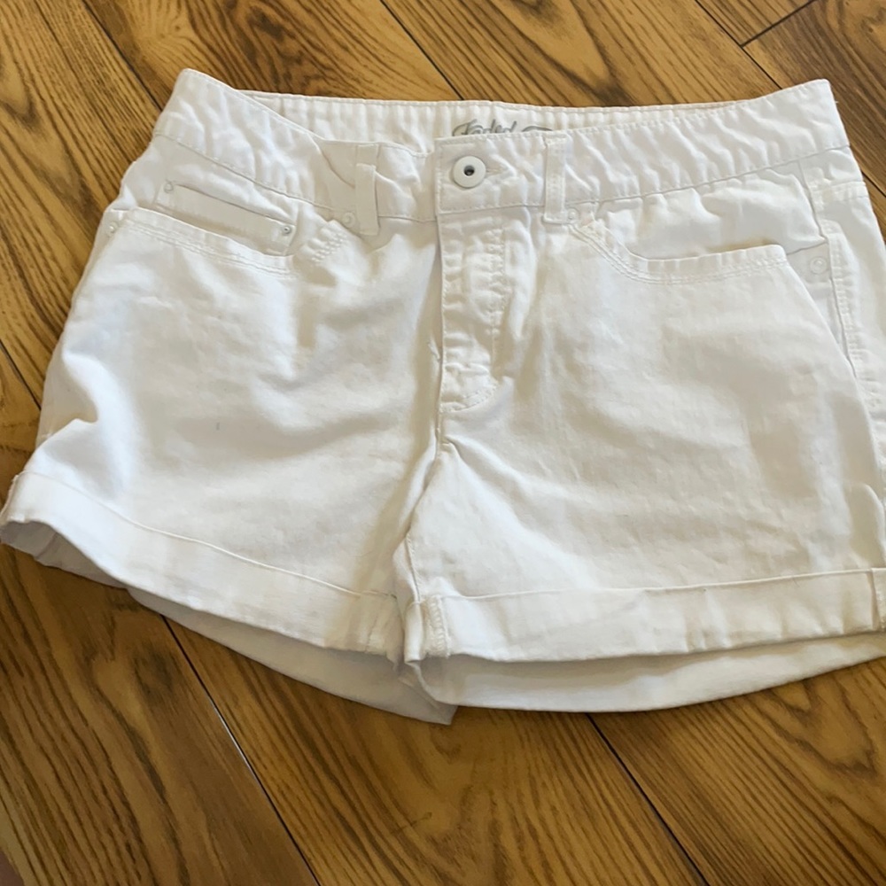 White shorts